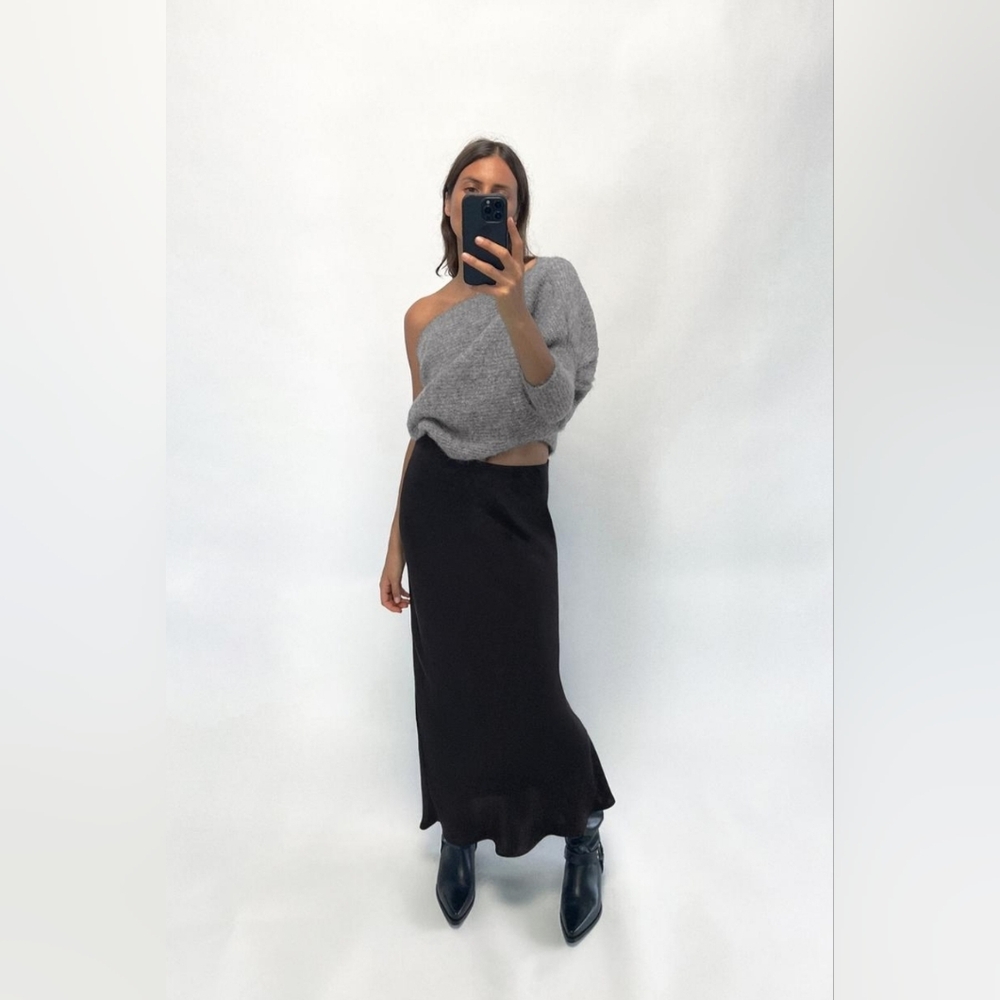 Zara ASYMMETRIC KNIT BOLERO